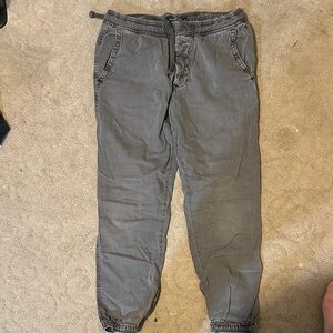 Abercrombie & Fitch Charcoal Denim Joggers